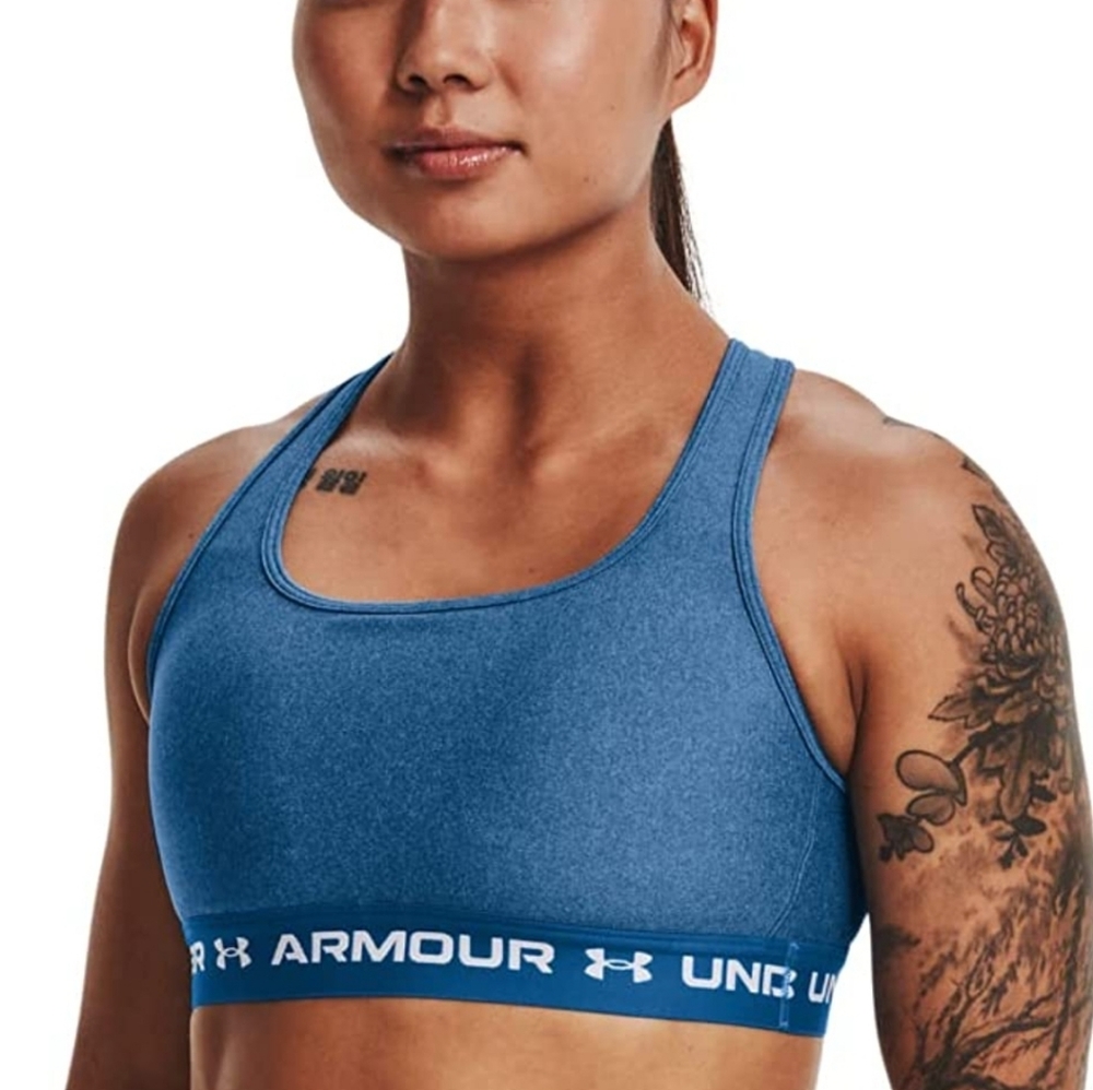 Under Armour Womens Mid Sports Bra Compression Large